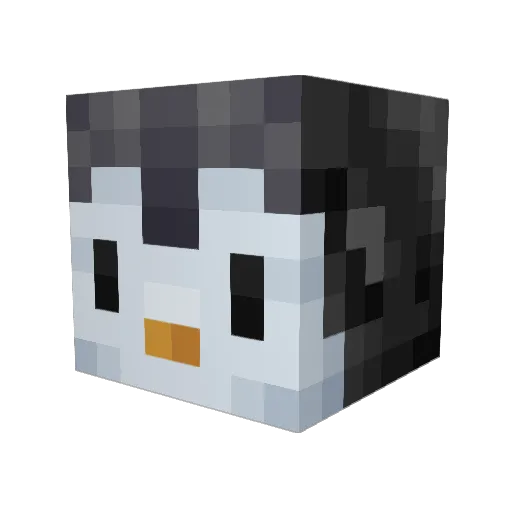 BuckleBunny Minecraft avatar head, 3D render