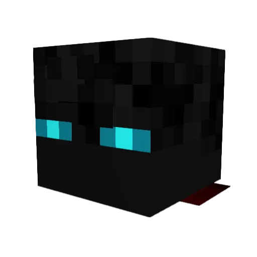 Buckshotcanon Minecraft avatar head, 3D render