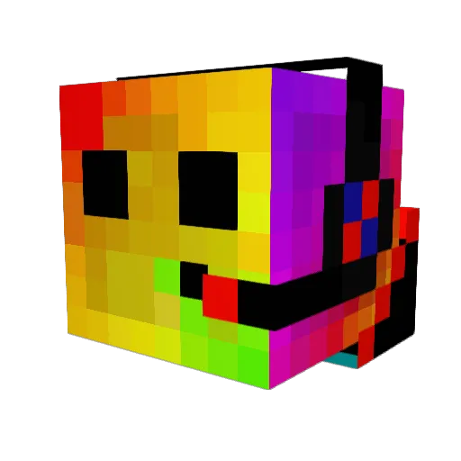 BudBud206 Minecraft avatar head, 3D render