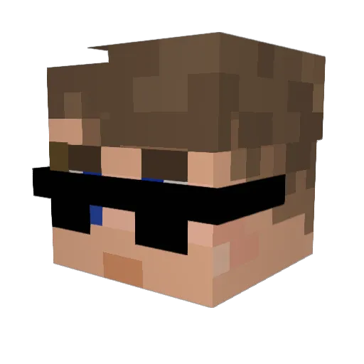 Bud_LiteYear Minecraft avatar head, 3D render