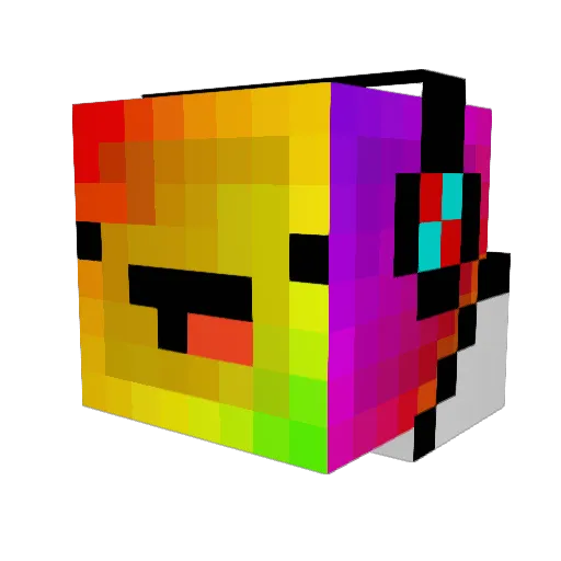 Budderboyepic Minecraft avatar head, 3D render