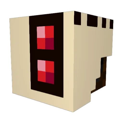 Buddergod24 Minecraft avatar head, 3D render