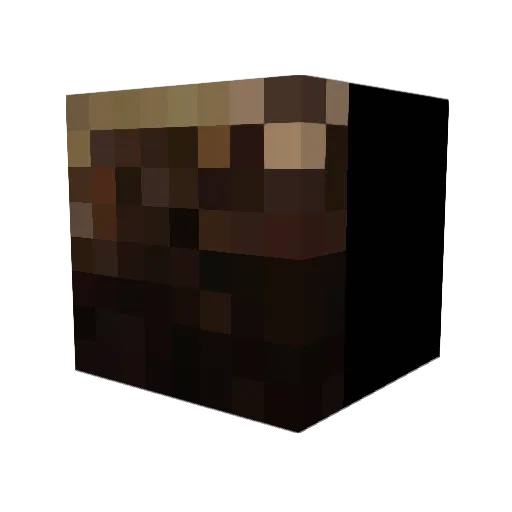 Buddsters Minecraft avatar head, 3D render