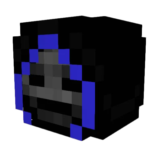 Buddy12Bryce Minecraft avatar head, 3D render