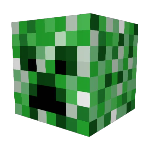 Buddy13231 Minecraft avatar head, 3D render