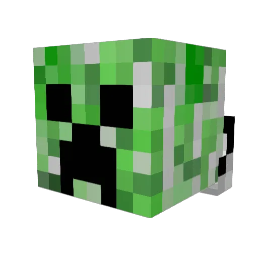 Buddy_105 Minecraft avatar head, 3D render