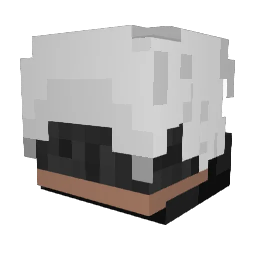 BudieLangz Minecraft avatar head, 3D render