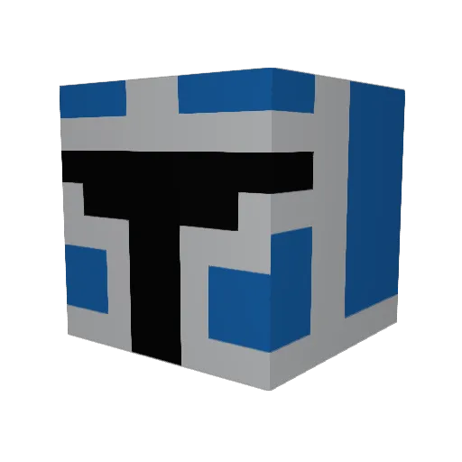 Budlight_Mangoes Minecraft avatar head, 3D render