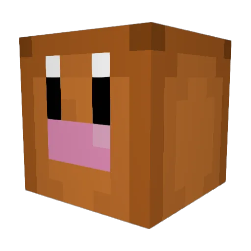 Budmo1 Minecraft avatar head, 3D render