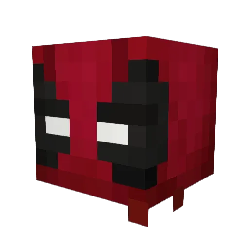 Budy1798 Minecraft avatar head, 3D render