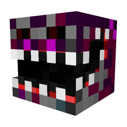 Buenoman Minecraft avatar head, 3D render