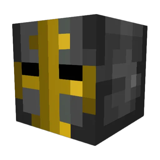 BufBoi Minecraft avatar head, 3D render