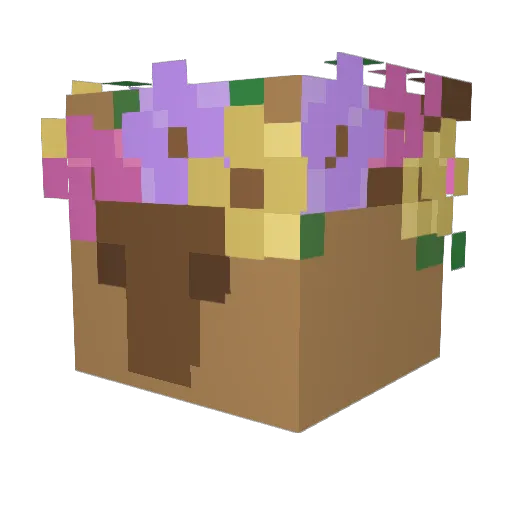 BuffButter Minecraft avatar head, 3D render