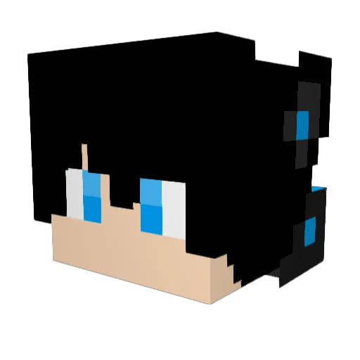 BuffalloBill84 Minecraft avatar head, 3D render