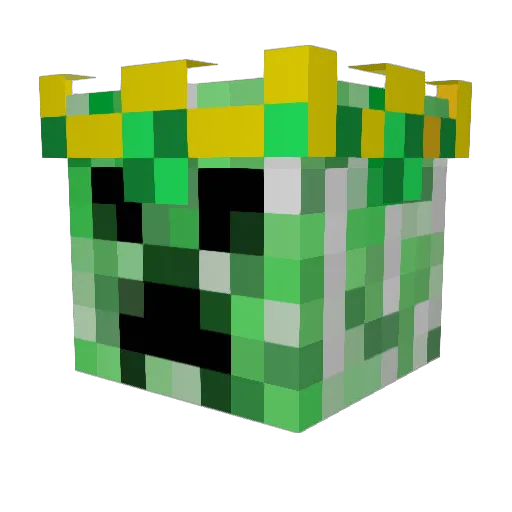 BuffaloVaruna Minecraft avatar head, 3D render