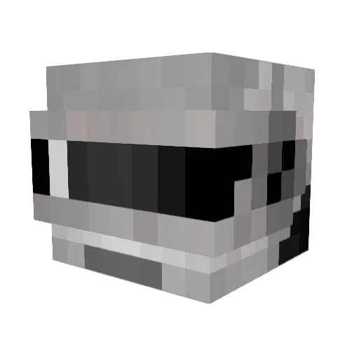 Buffet_Time Minecraft avatar head, 3D render
