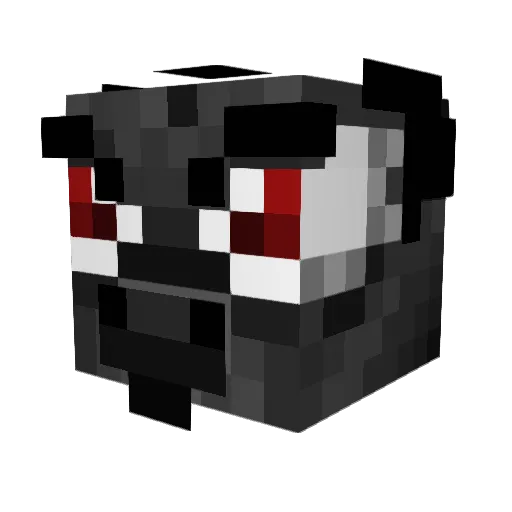 BuffyTheDragon Minecraft avatar head, 3D render