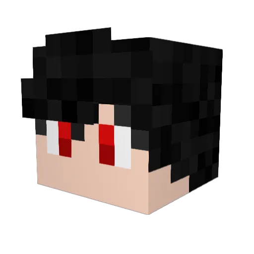 BugD1021 Minecraft avatar head, 3D render
