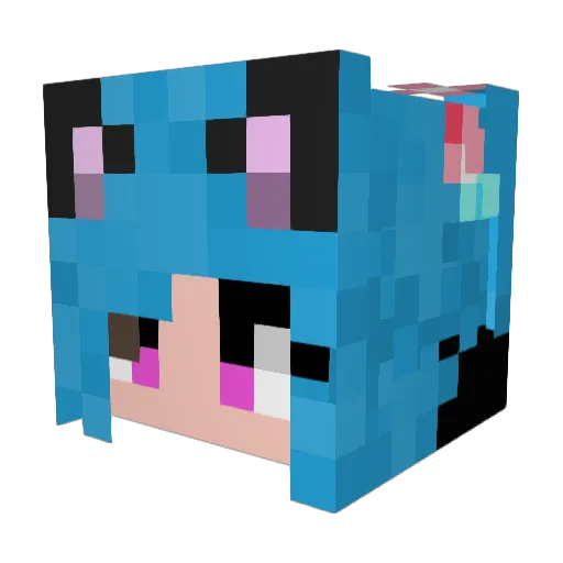 BugEnthusiast69 Minecraft avatar head, 3D render
