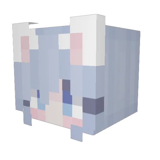 BugMan1254 Minecraft avatar head, 3D render