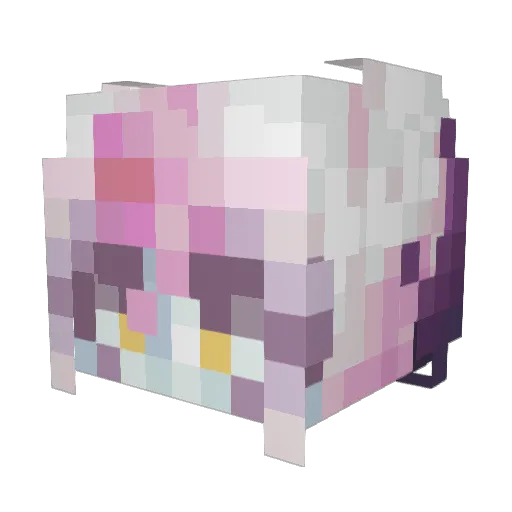 BugOfDoom Minecraft avatar head, 3D render