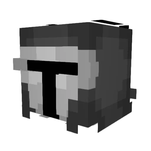 BugOfManyNames Minecraft avatar head, 3D render