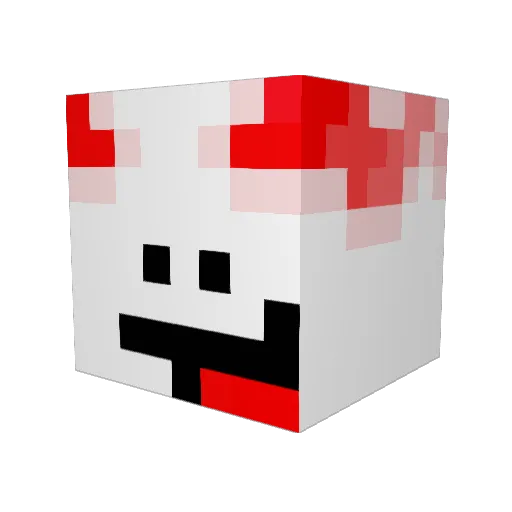 BugSpray07 Minecraft avatar head, 3D render