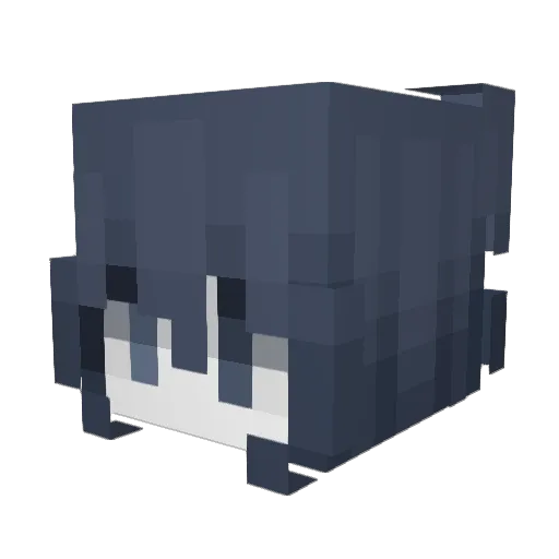 Bugga_Boo2 Minecraft avatar head, 3D render