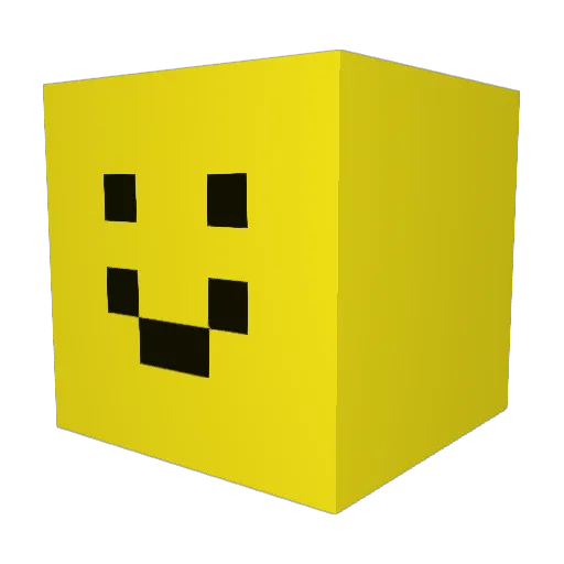 BuggyZ1 Minecraft avatar head, 3D render