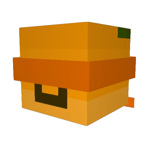 Buggy_69 Minecraft avatar head, 3D render