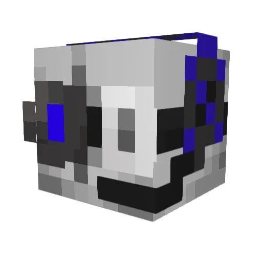 Bugler2008 Minecraft avatar head, 3D render