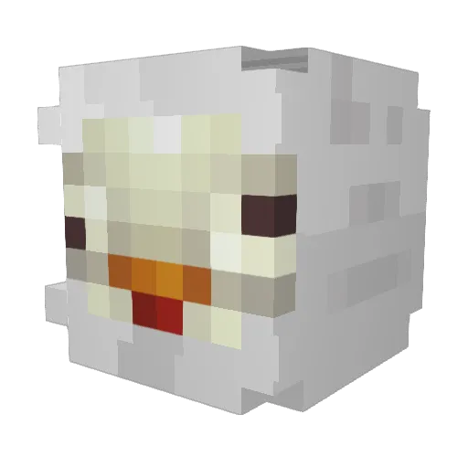 BugmanSlugman Minecraft avatar head, 3D render
