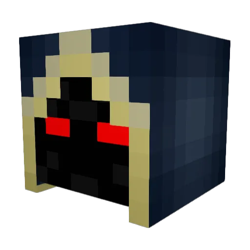 BugrahanHD Minecraft avatar head, 3D render