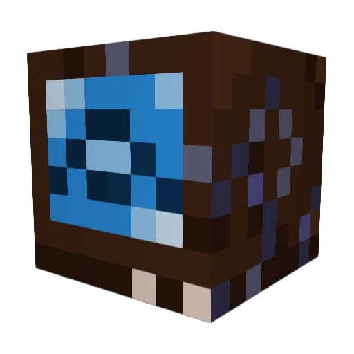 BugsPhillips Minecraft avatar head, 3D render