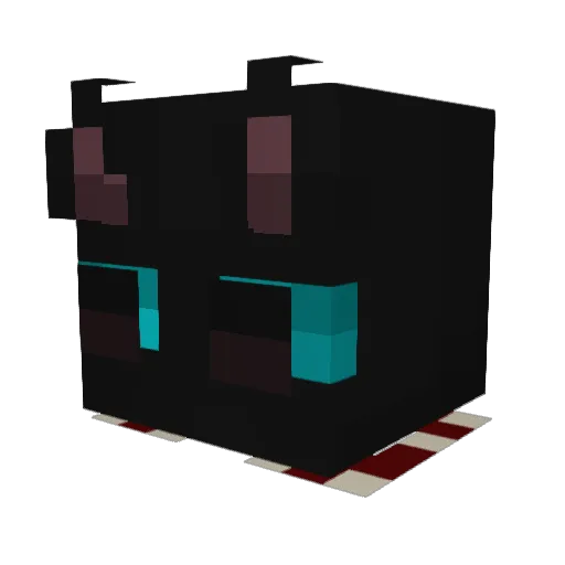 Bugsbunny33 Minecraft avatar head, 3D render