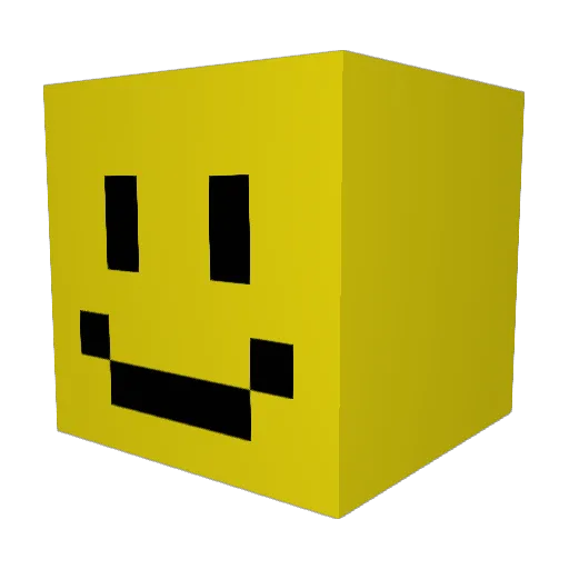 Buijy Minecraft avatar head, 3D render