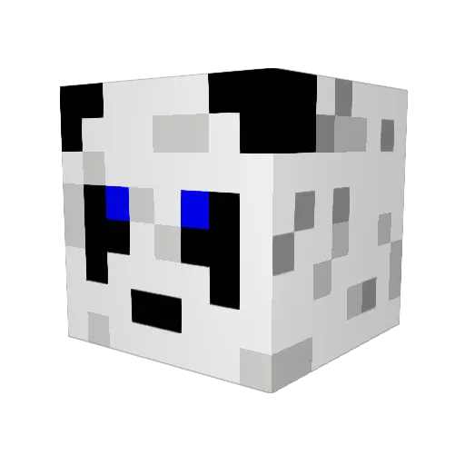 BuilderBrodie Minecraft avatar head, 3D render