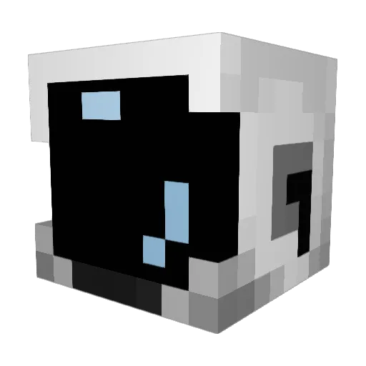BuilderNate Minecraft avatar head, 3D render