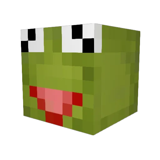 BuketWzl Minecraft avatar head, 3D render