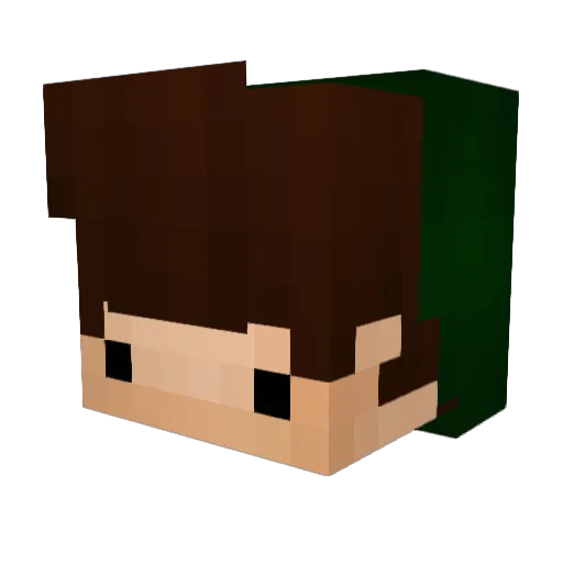 BukkitPlugins Minecraft avatar head, 3D render