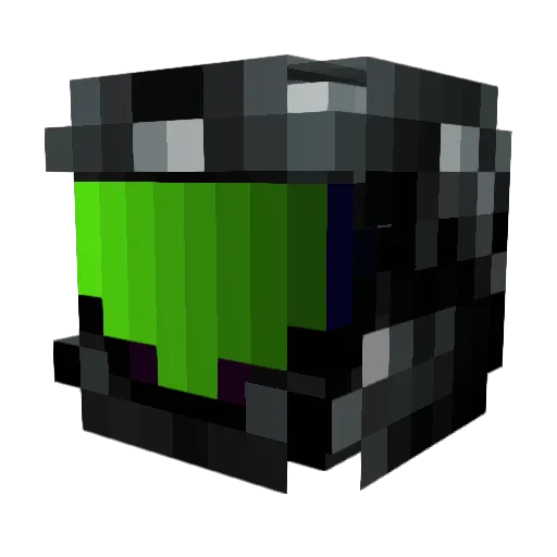 Bulak123 Minecraft avatar head, 3D render