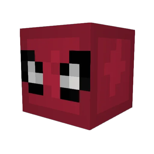 BulanW Minecraft avatar head, 3D render