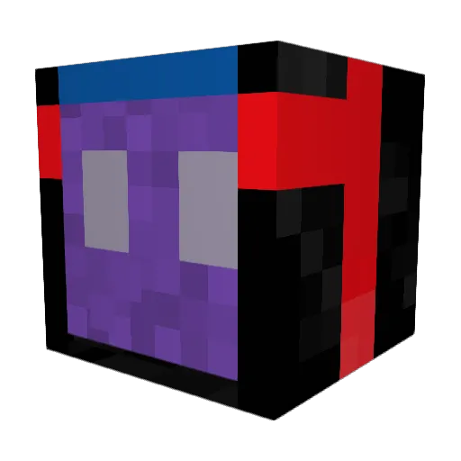 Bulbasaurus40 Minecraft avatar head, 3D render