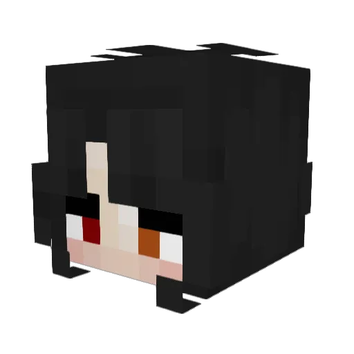 BulgarianHound86 Minecraft avatar head, 3D render