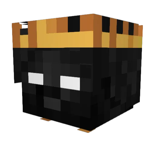 BulkApe Minecraft avatar head, 3D render