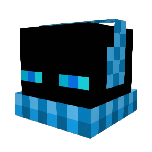 BulldogBomber Minecraft avatar head, 3D render