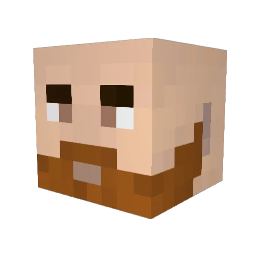 Bulli_63 Minecraft avatar head, 3D render