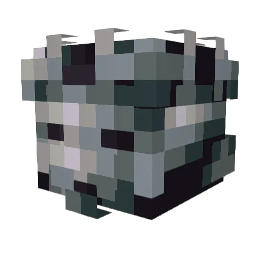 Bully_Maguire___ Minecraft avatar head, 3D render