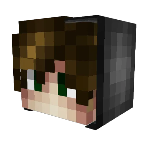 Bully_YT Minecraft avatar head, 3D render