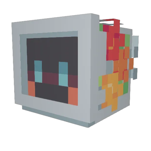Bulusi05 Minecraft avatar head, 3D render